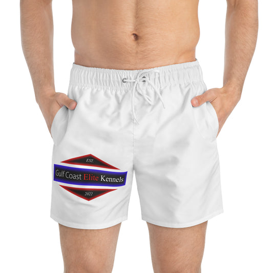 Swim Trunks (White)