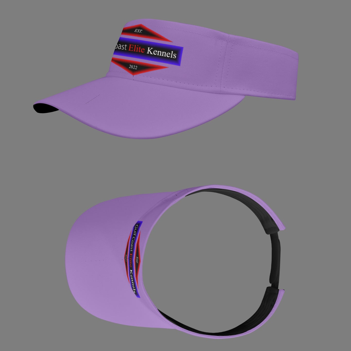 GCEK Logo Sports Visor