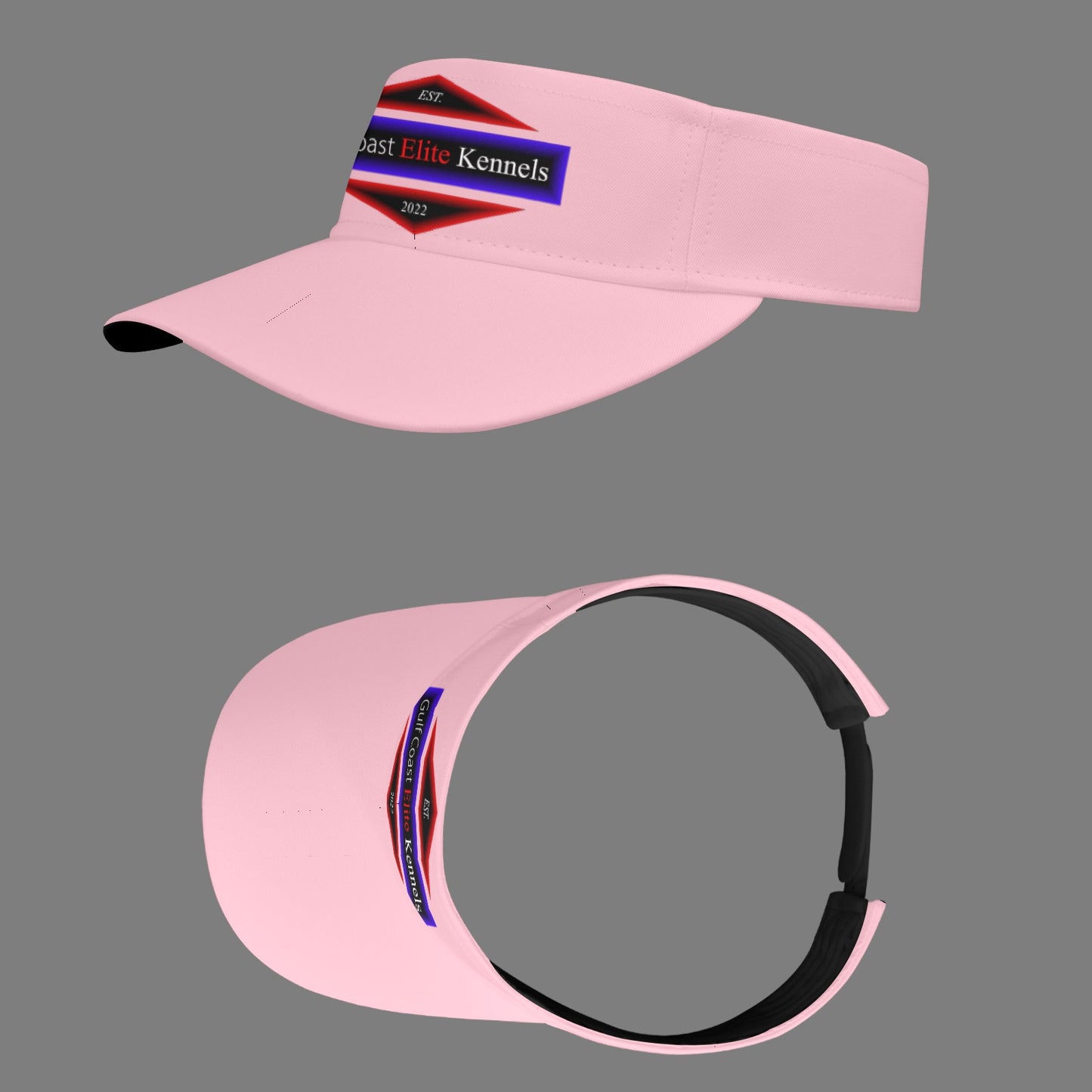 GCEK Logo Sports Visor