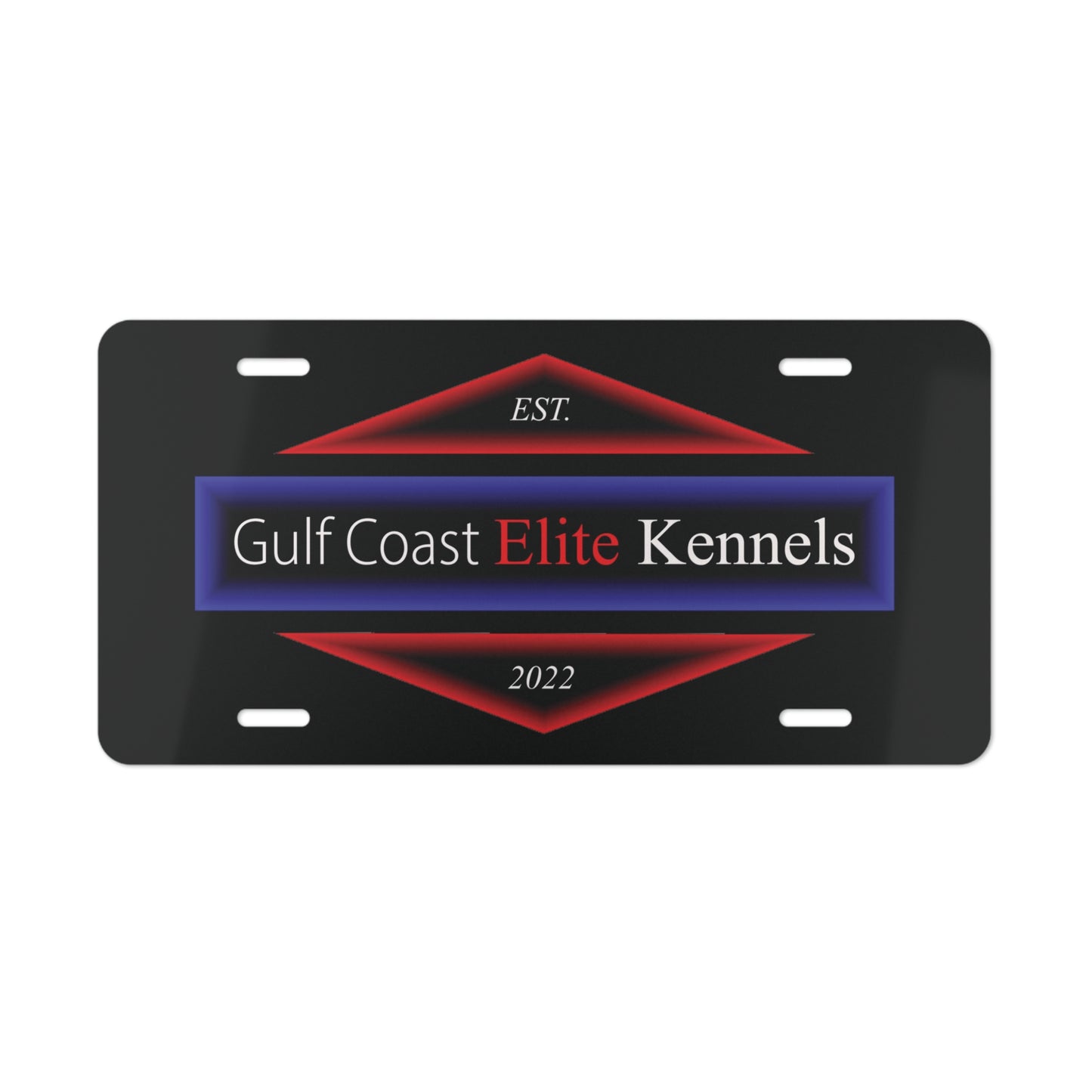 Gulf Coast Elite Vanity Plate