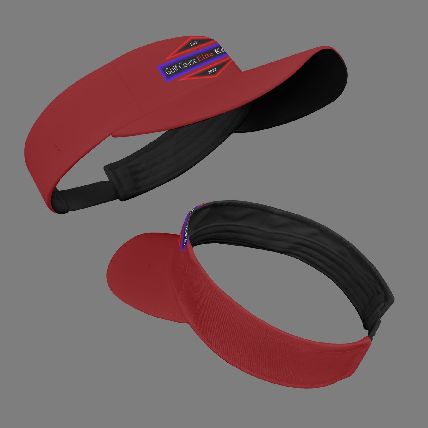 GCEK Logo Sports Visor