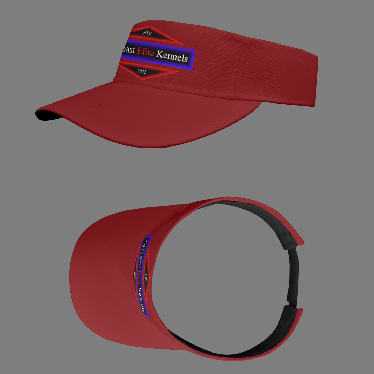 GCEK Logo Sports Visor