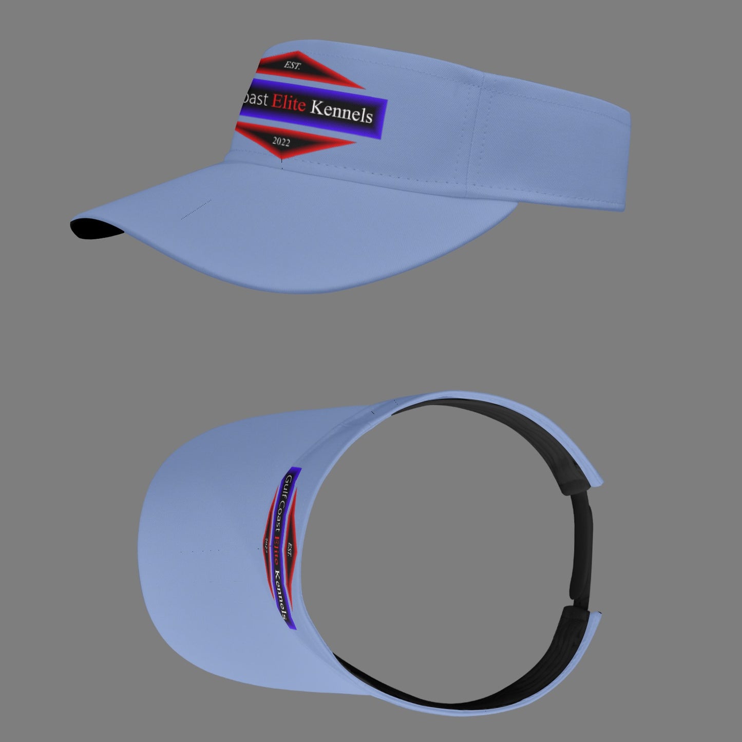 GCEK Logo Sports Visor